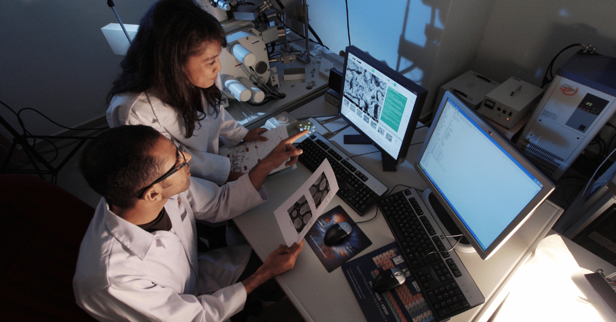 scientists in a laboratory